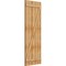Ekena Millwork Joined Board-n-Batten Shutters w/Z-Bar, Rough Sawn Western Red Cedar, 26 7/8W x 74H, PR RBJ06Z26X074RWR - alternate 5